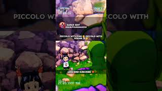 Piccolo With Pan Vs Piccolo With Gohan
