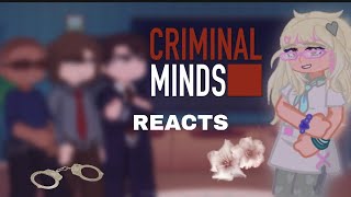 Criminal Minds Reacts Cm Gacha Spoilers Read Desc Zoro-Mandem
