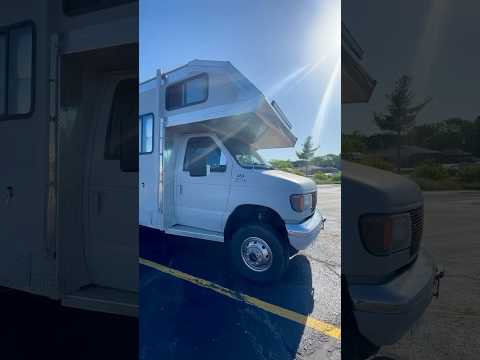 I BOUGHT A TOTALED RV AND REFURBISHED IT - FULL PROJECT UP SOON #RVLIFE #RV #4X4 #VANLIFE