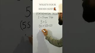 Whats Your Shoes Size ?