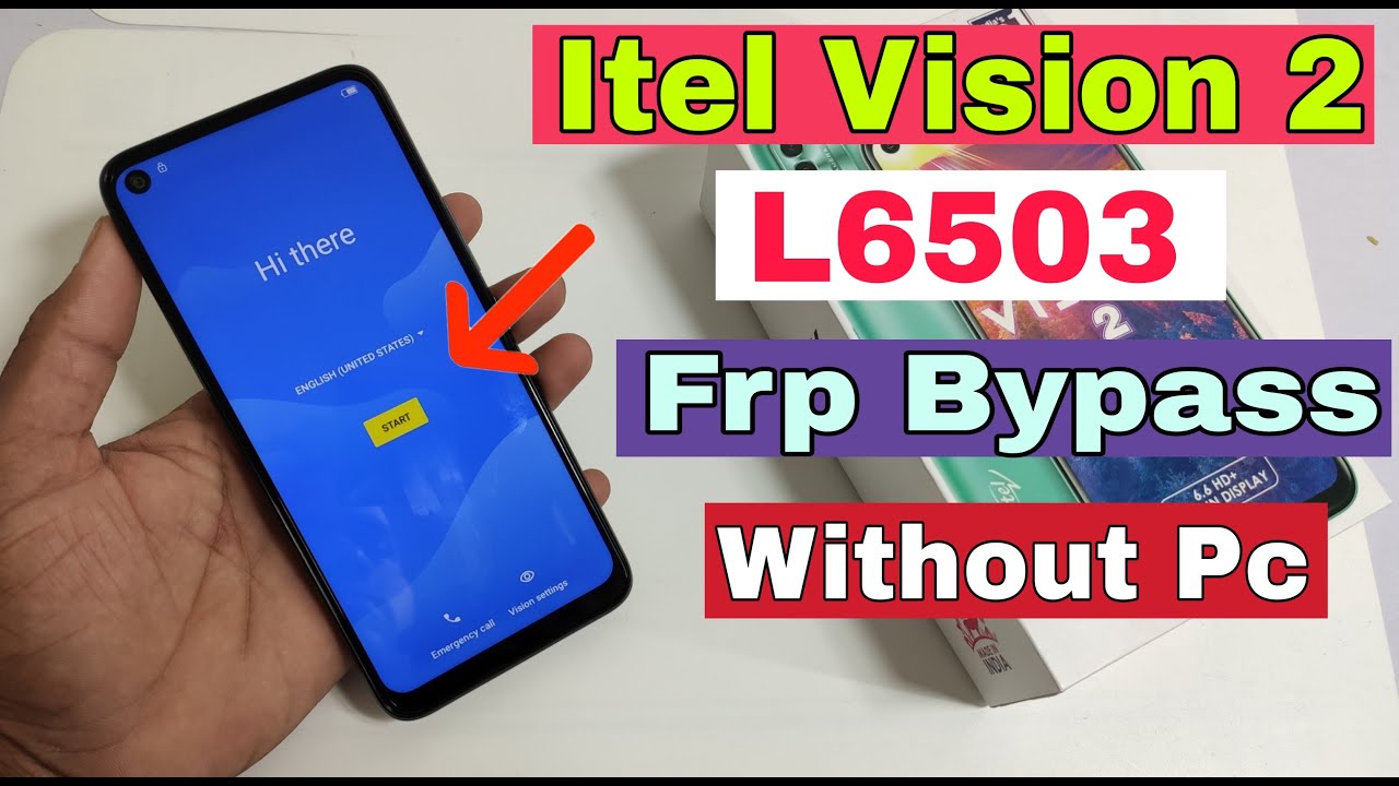Itel Vision 2 FRP Bypass | Itel L6503 Google Account Itel Vision 2 FRP Bypass | Itel L6503 Google Account