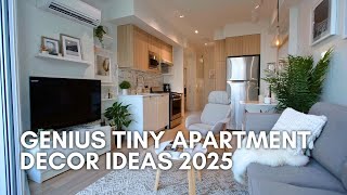 Tiny Apartment Decor Ideas 2025 Genius Small Space Design & Storage Inspiration