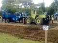 Mercedes mb-trac 1500 turbo tractor pulling Fingal vintage show 2010