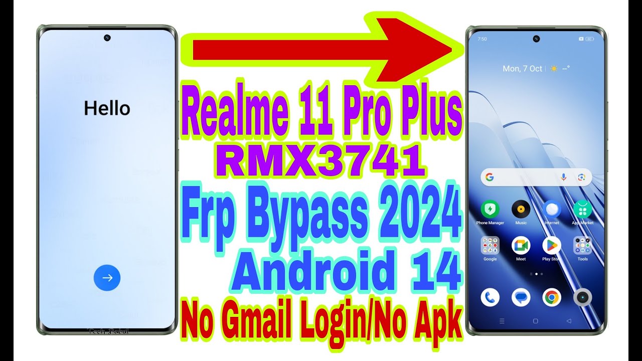 Realme 11 Pro Plus 5G (RMX3741) Android 14 Frp Bypass | Realme 11 Pro Plus 5G (RMX3741) Android 14 Frp Bypass |