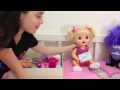 Minha Nova Baby Alive Katie e seu Enxoval por Julia