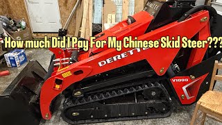 How Much Did I Pay For My Chinese Derette V1000?