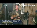 Tom Bills Natura Deluxe 16" Archtop Guitar Demo - Organ Drum Guitar Jazz Trio