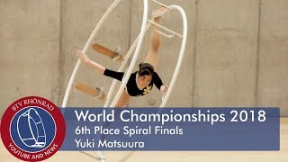 World Championships in Gymwheel 2018 Final Spiral Martine Yuki Matsuura