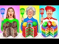 Tantangan Masakanku vs Nenek | Tantangan Dekorasi Kue Jelly DO Challenge
