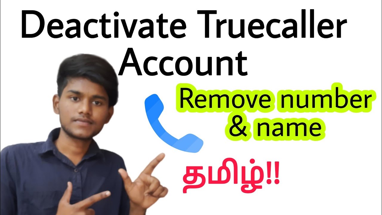 how to deactivate truecaller account in tamil / how to how to deactivate truecaller account in tamil / how to