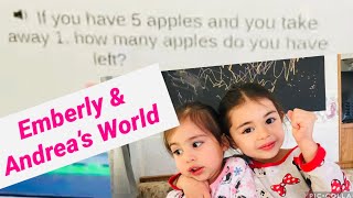 Computer Lesson Involving Math Problem For Toddler-
