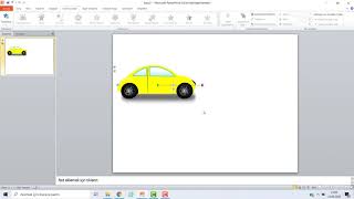 PowerPointte Araba Animasyonu