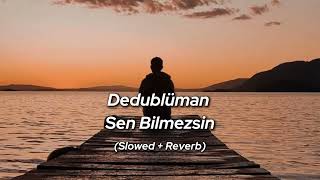 Dedublüman - Sen Bilmezsin Slowed Reverb