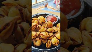 Petals Samosa Recipe Unique Crispy Tea-Time Snack
