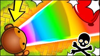 🌈 THE RAINBOW LASER BEAM MONKEY (MOST OVERPOWERED ABILITY IN BLOONS TD BATTLES)