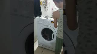 Çılgın Çamaşır Makinesi Ariston.