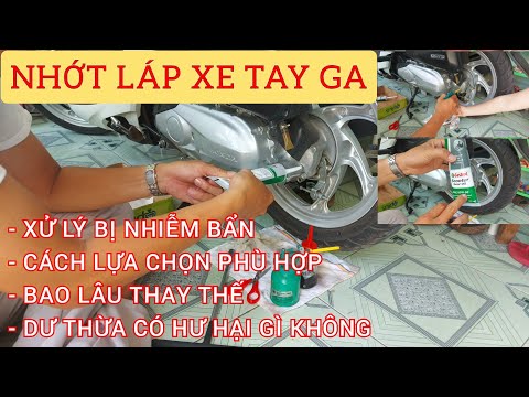 NHỚT LÁP XE TAY GA - LỰA CHỌN, XỬ LÝ KHI BỊ BẨN, BAO LÂU THAY LÀ TỐT, THỪA THIẾU SẼ RA SAO? | XVCS