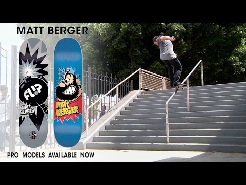 Matt Berger is Pro for Flip Skateboards!