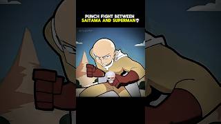 Superman Vs Saitama Punch Battle