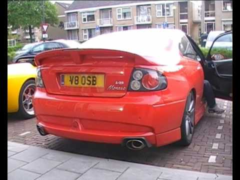 Jorrik record's a very rare Vauxhall Monaro VXR V8