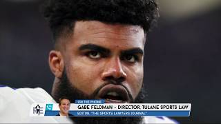 Tulane Law School's Gabe Feldman Talks Ezekiel Elliott's Suspension w/Rich Eisen | Full Interview