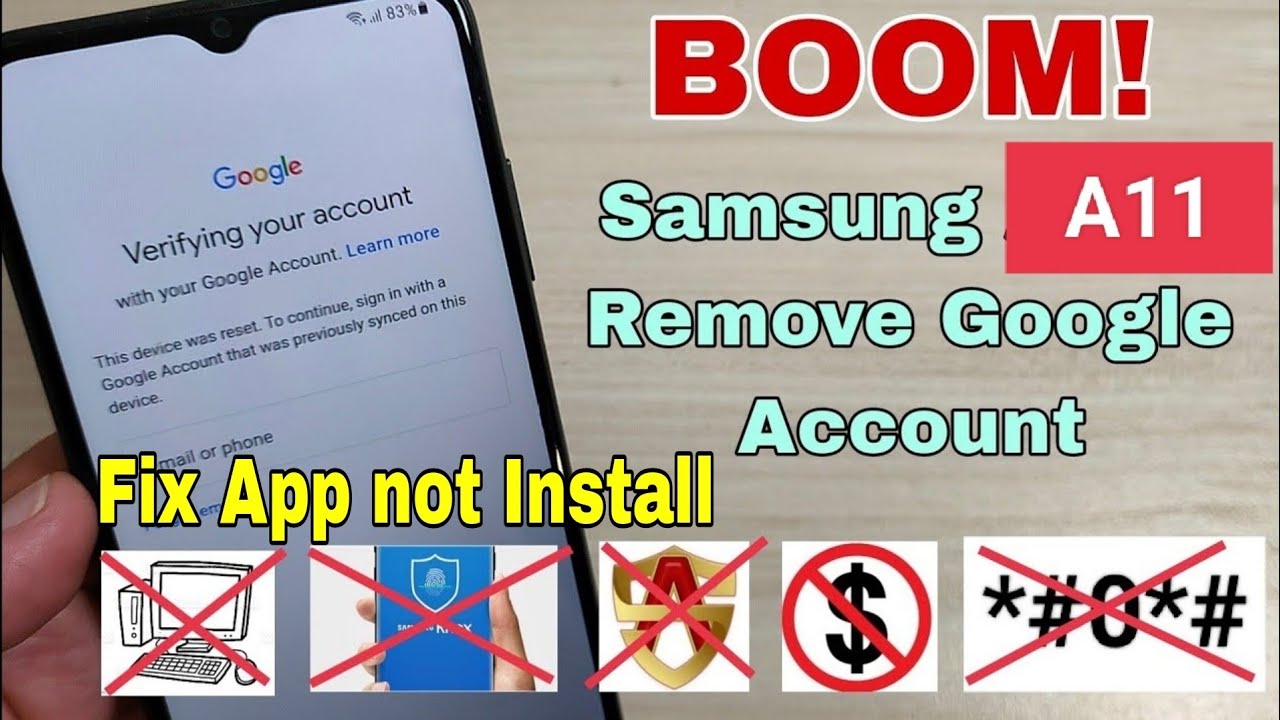 New Method!!! Samsung A11 (SM-A037F), Remove Google New Method!!! Samsung A11 (SM-A037F), Remove Google