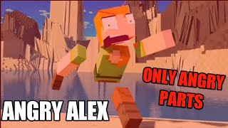 Angry Alex But Only When She Is Angry Remix - Minecraft Music Video By