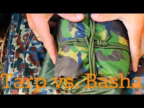 Outdoor Ausrüstung 18 - Tarp vs. Basha