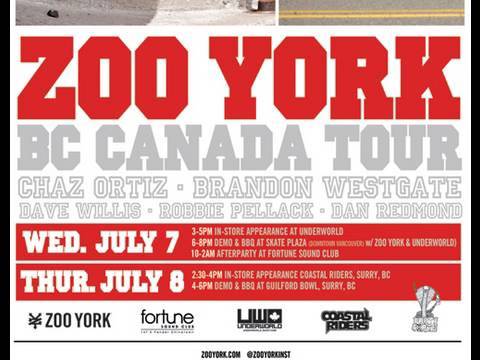 ZOO YORK VANCOUVER CANADA TOUR 2010