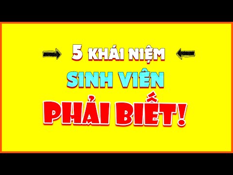 Top 5 Khái Niệm Tân Sinh Viên Cần Phải Biết Khi Vào Đại Học | Chuyện Đại Học #7 | SuperTeo