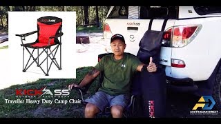 Australian Direct Kick Heavy Duty Camp Chair
