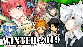 Winter 2019 Anime Season: What Will I Be Watching?
