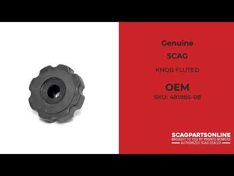 481885-08 SCAG - KNOB FLUTED - 3/8-16 X 2.48OD 481885-08 SCAG - KNOB FLUTED - 3/8-16 X 2.48OD