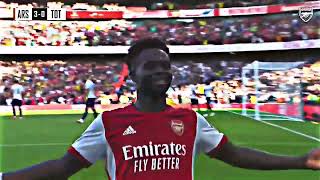 Bukayo Saka Celebration 4K Free Clip