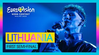 Silvester Belt - Luktelk (Live) | Lithuania 🇱🇹 | First Semi-Final | Eurovision 2024