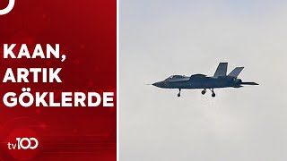 Milli Muharip Uçak Kaan, İlk Uçuşunu Yaptı | TV100 Haber