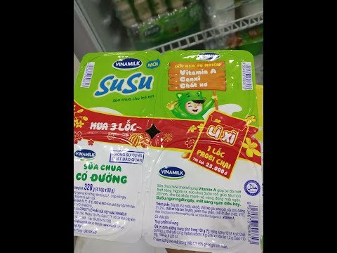 Vlog 56 Lưu ý khi sử dụng sữa chua SuSu cho bé.