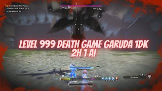 Sword Art Online Alicization Lycoris Level 999 Garuda Death Game One Down Kill 1 Ai 2H