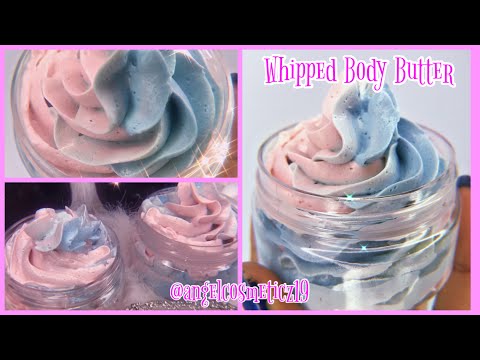 DIY Whipped Body Butter | Shea Butter | Small Business - YouTube