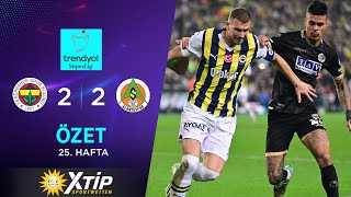 Merkur-Sports | Fenerbahçe (2-2) C. Alanyaspor - Highlights/Özet | Trendyol Süpe