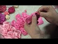 Ribbon Rose, Kanzashi Flower, Tutorial, DIY Fairy Tale Bloom