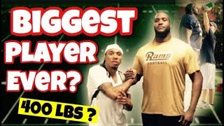 Who's the BIGGEST NFL player of all time?