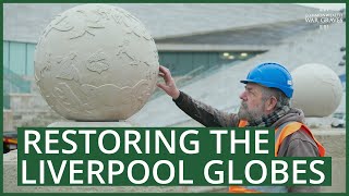 Restoring The Liverpool Globes Commonwealth War Graves Commission