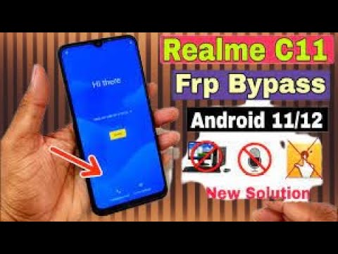 Realme C11 FRP Bypass Android 11-12 Update New Trick Realme C11 FRP Bypass Android 11-12 Update New Trick