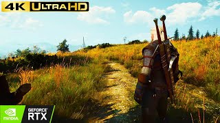 The Witcher 3 Wild Hunt 4K Cinematic Walk