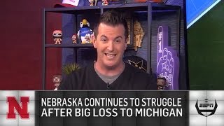 Reaction to Nebraska’s 56-10 loss to Michigan | The College Football Show | ESPN
