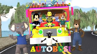Autobusi Rrotat E Autobusit The Wheels Of The Bus - Kenge Per Femije - Macoku Tv
