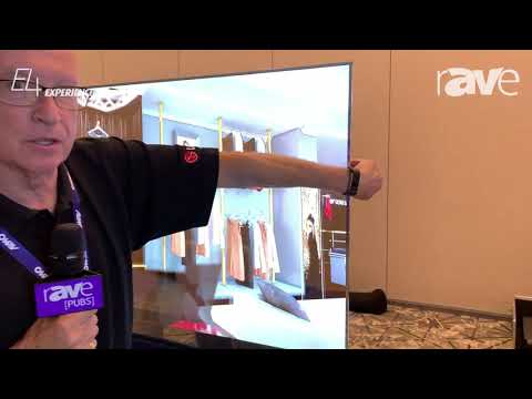 E4 Experience: LG Presents EW Transparent OLED Display With 38% Transparency