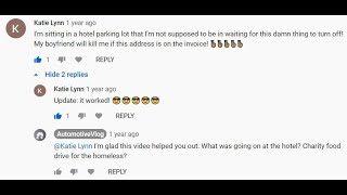 Inspiring and helping people on youtube answering comments making car enthusiast friends online