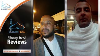 Happy Customer Reviews of Alharam Travel – Musadiq Ahmad,Bilal, Yousaf Hassan